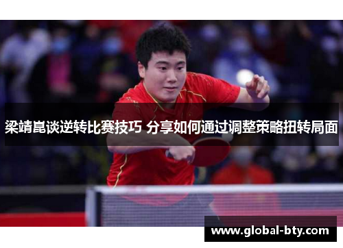 梁靖崑谈逆转比赛技巧 分享如何通过调整策略扭转局面